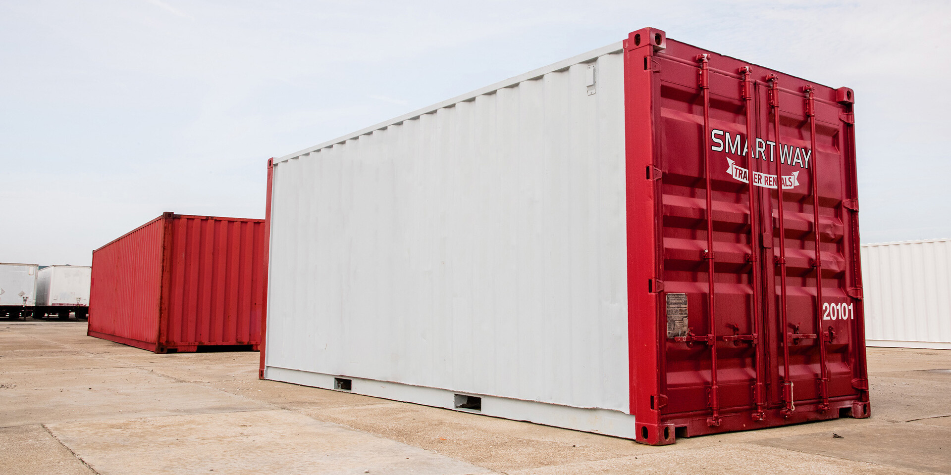 storage trailer rentals, trailer rental, trailer storage, 53’ dry van rental, dry van rental