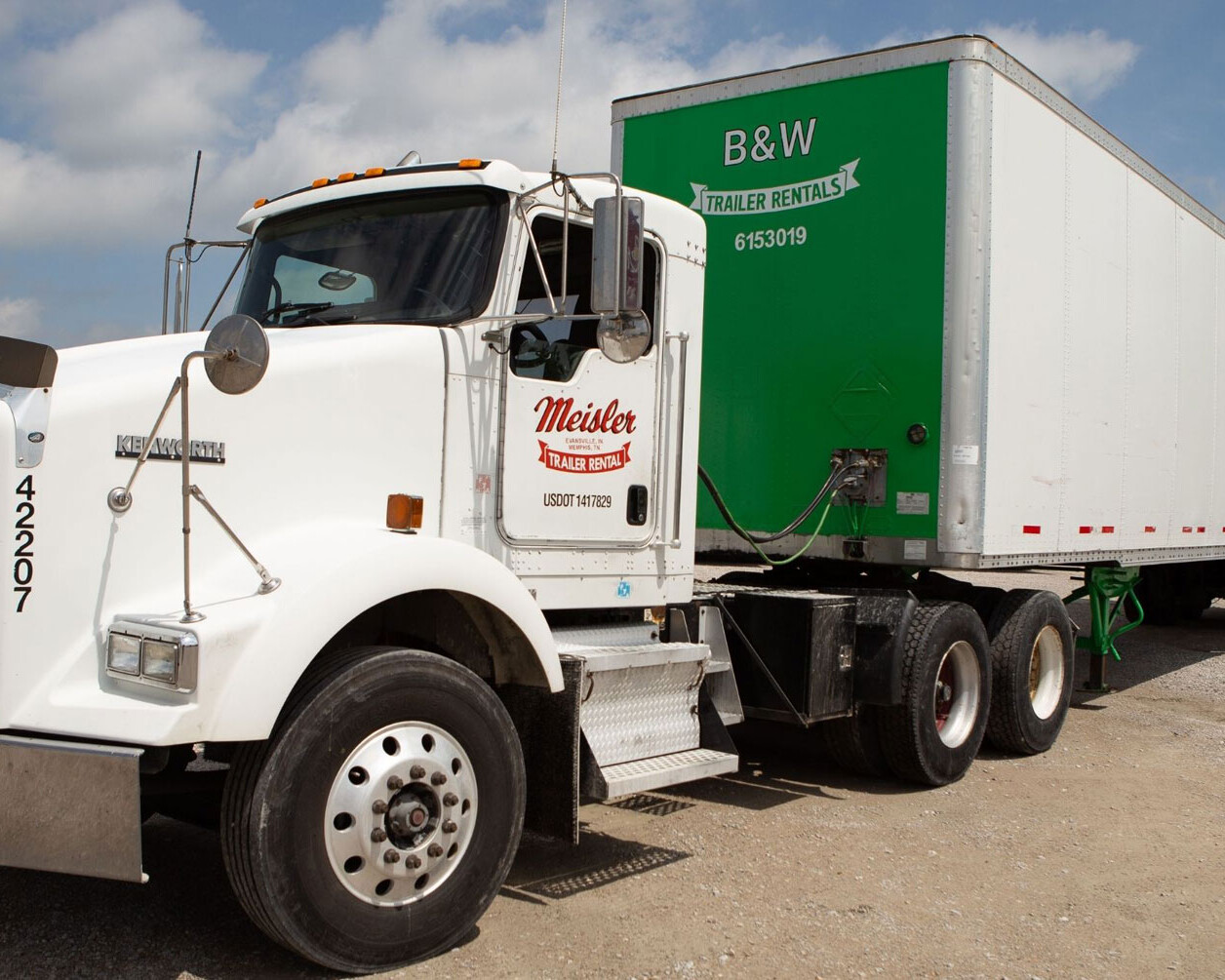 over the road trailer rentals, cartage trailer rentals, semi trailer rental