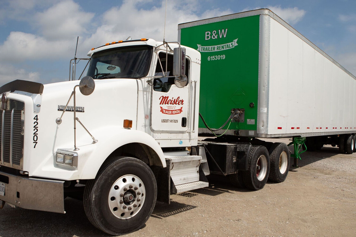 Alquiler de remolques para transporte por carretera, alquiler de remolques para transporte de mercancías, alquiler de semirremolques.