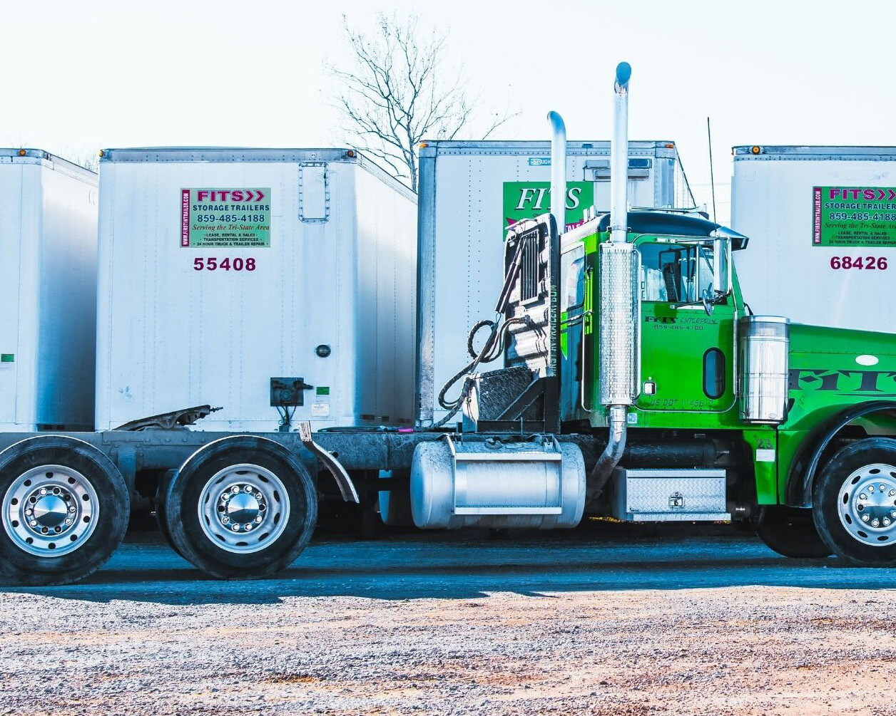 storage trailer rentals, 53' storage trailers, dry van storage rental, storage trailers for rent