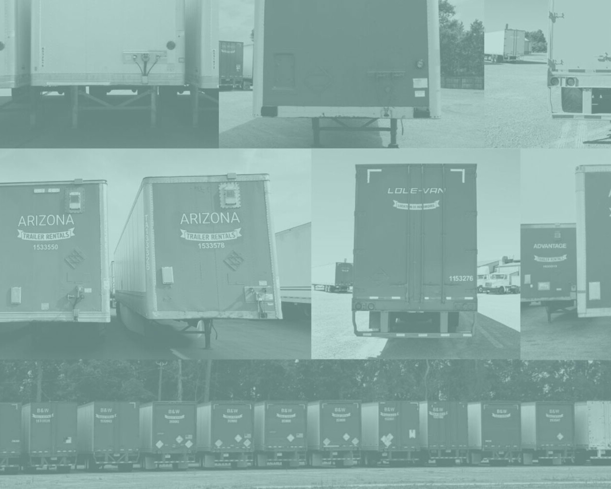 53' storage trailer rental