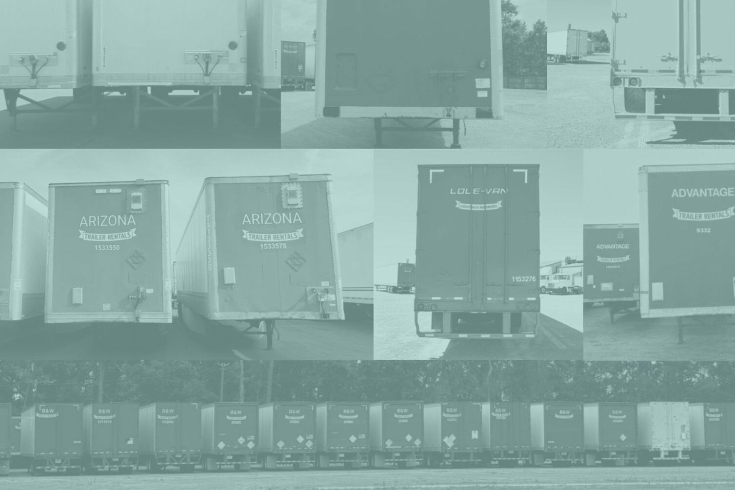 53' storage trailer rental